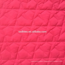 100% NYLON quilting embroidered fabric,thermal fabric for down coat,jacket and garment
